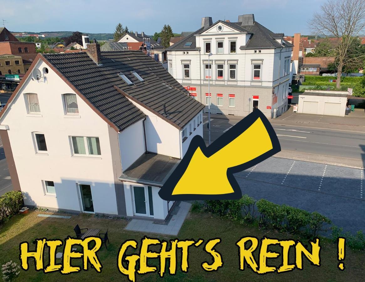 W1 - Kontaktloser 24H Check In, W-Lan, Netflix, Parkplatz, Kueche, Boxspring-Bett Бюккебург Экстерьер фото